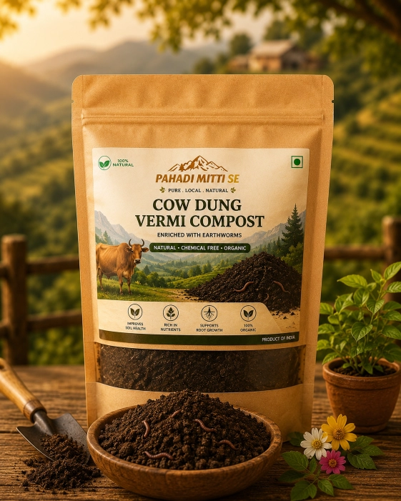 Cow Dung Vermi-Compost