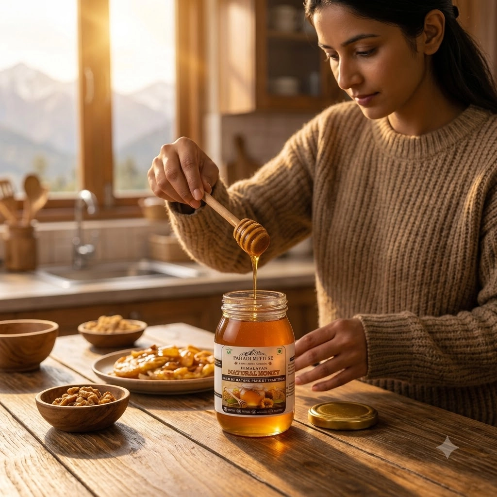 Himalayan Natural Honey – Pure, Raw & Unprocessed