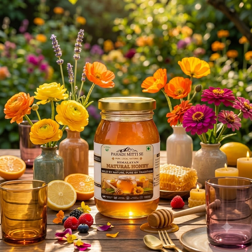 Himalayan Natural Honey – Pure, Raw & Unprocessed