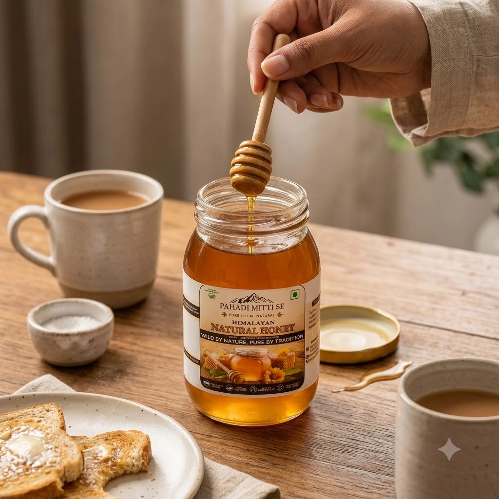 Himalayan Natural Honey – Pure, Raw & Unprocessed
