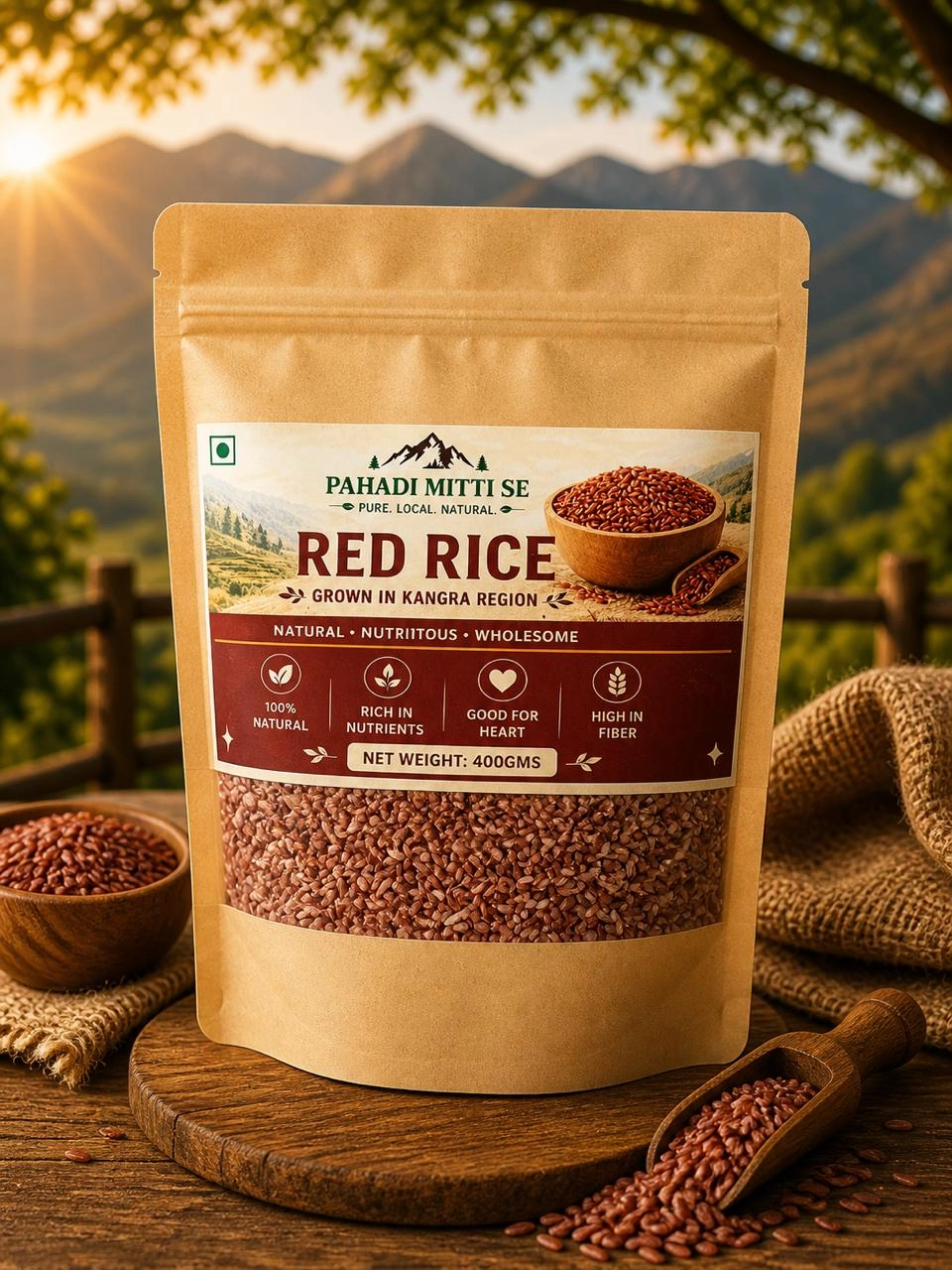 Red Rice – Natural, Nutritious and Wholesome