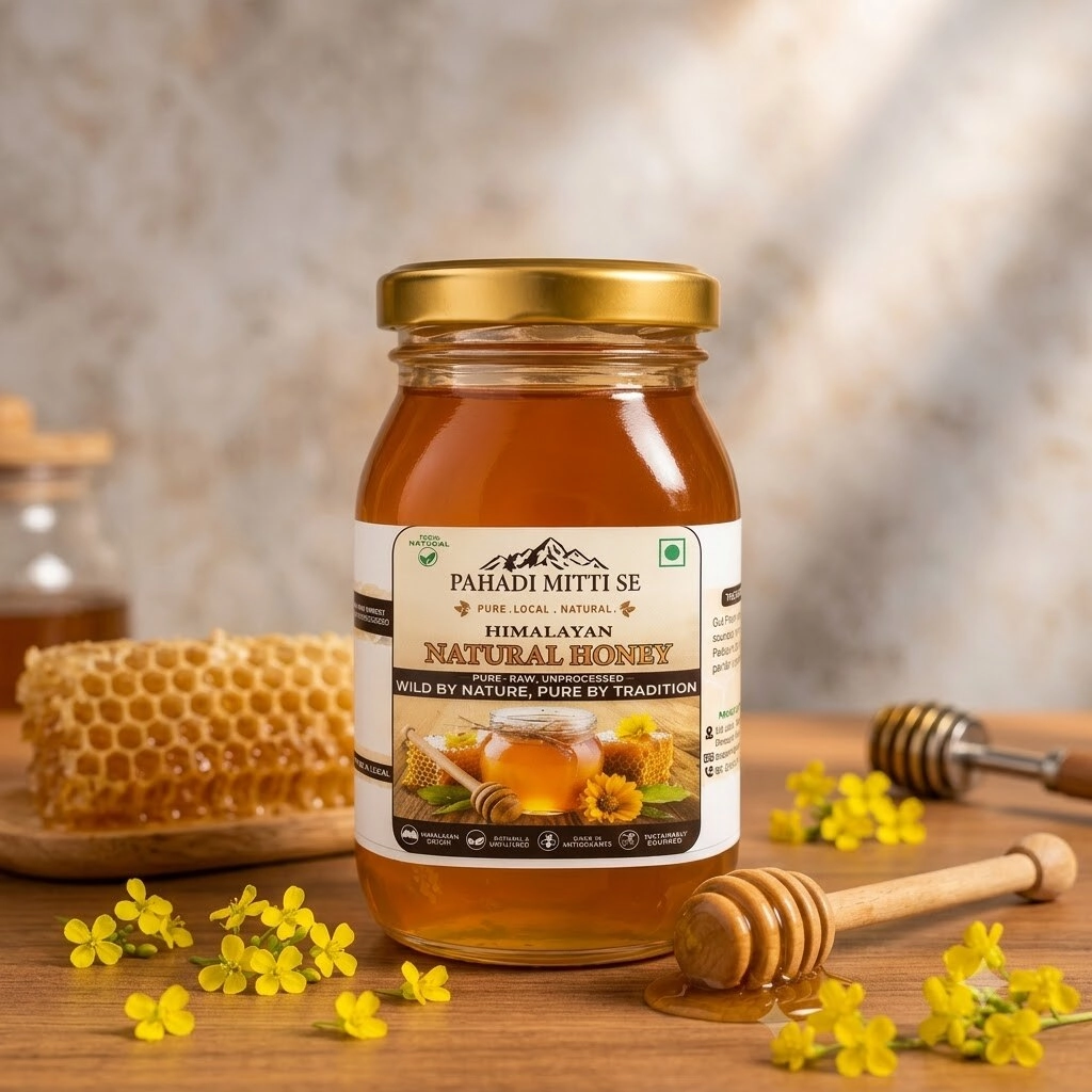 Himalayan Natural Honey – Pure, Raw & Unprocessed