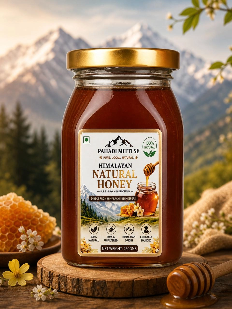 Himalayan Natural Honey – Pure, Raw &amp; Unprocessed