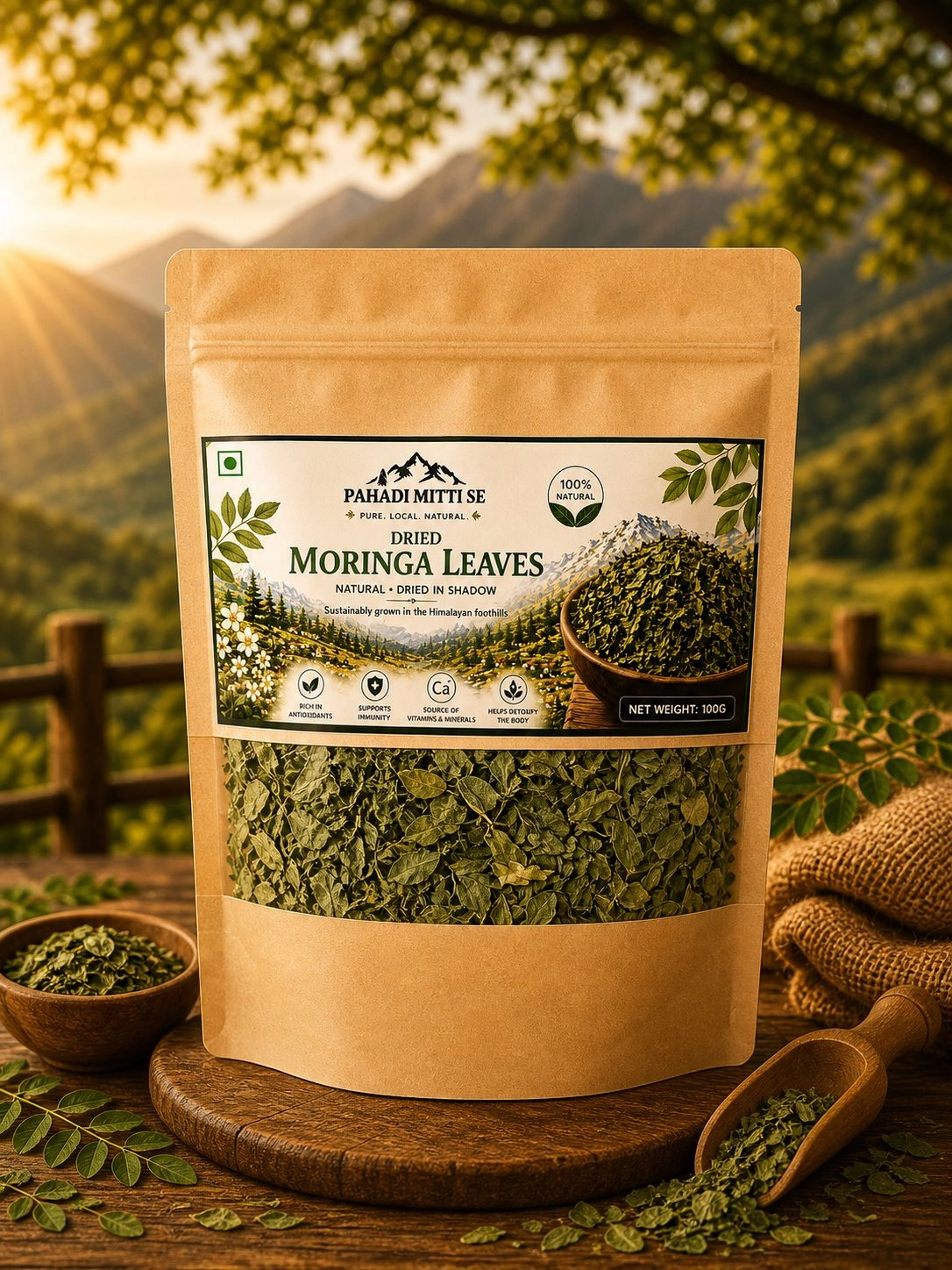 Dried Moringa Leaves – Natural Superfood