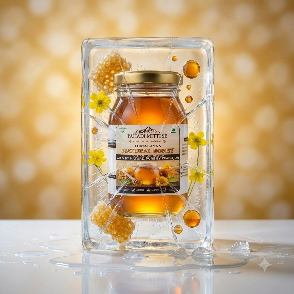 Himalayan Natural Honey – Pure, Raw & Unprocessed