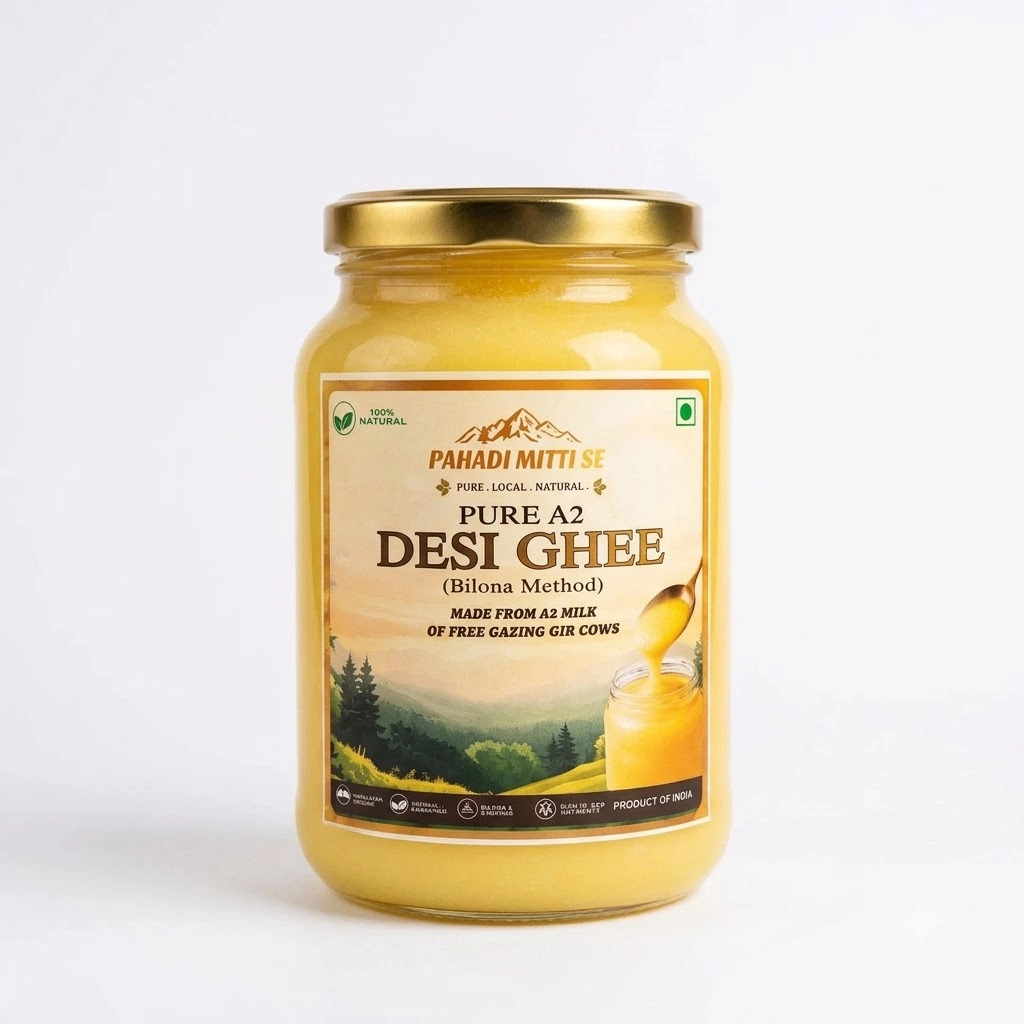 Pure A2 Desi Ghee (Bilona Method)