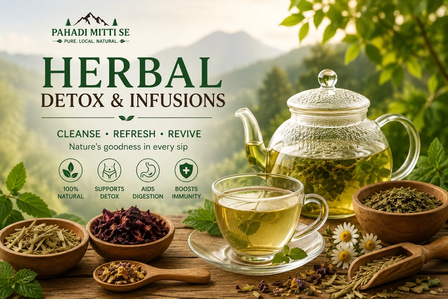 Herbal Detox and Infusions